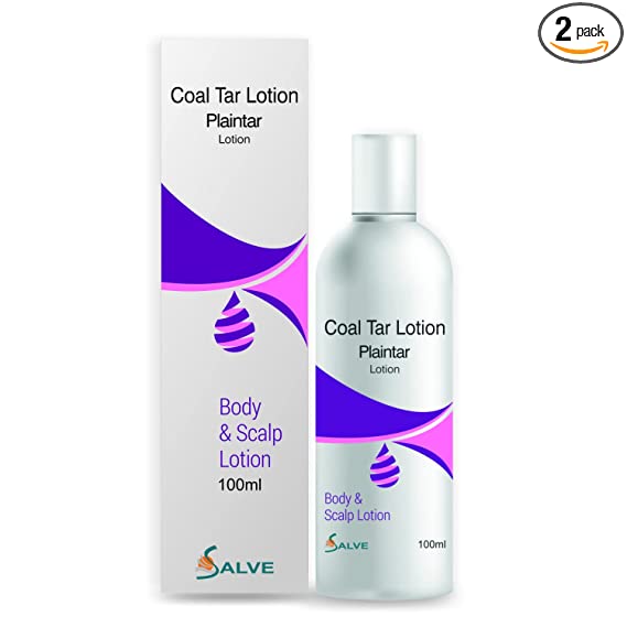 Shoprythm Plaintar Pack of 1 Plaintar Coal Tar Leave-on lotion for Dry Itchy & Flaky Scalp & Skin